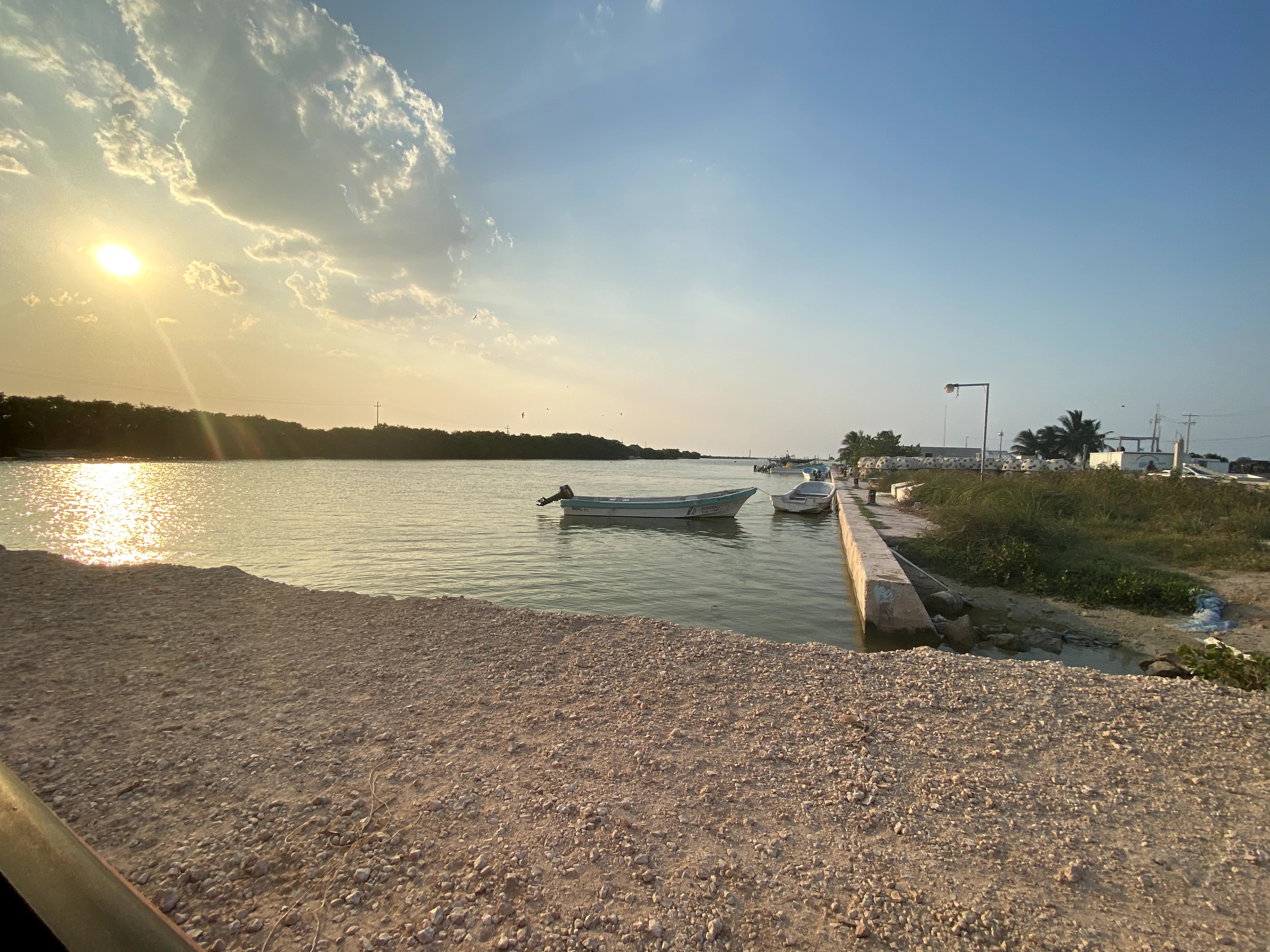 Puerto de abrigo de Sisal