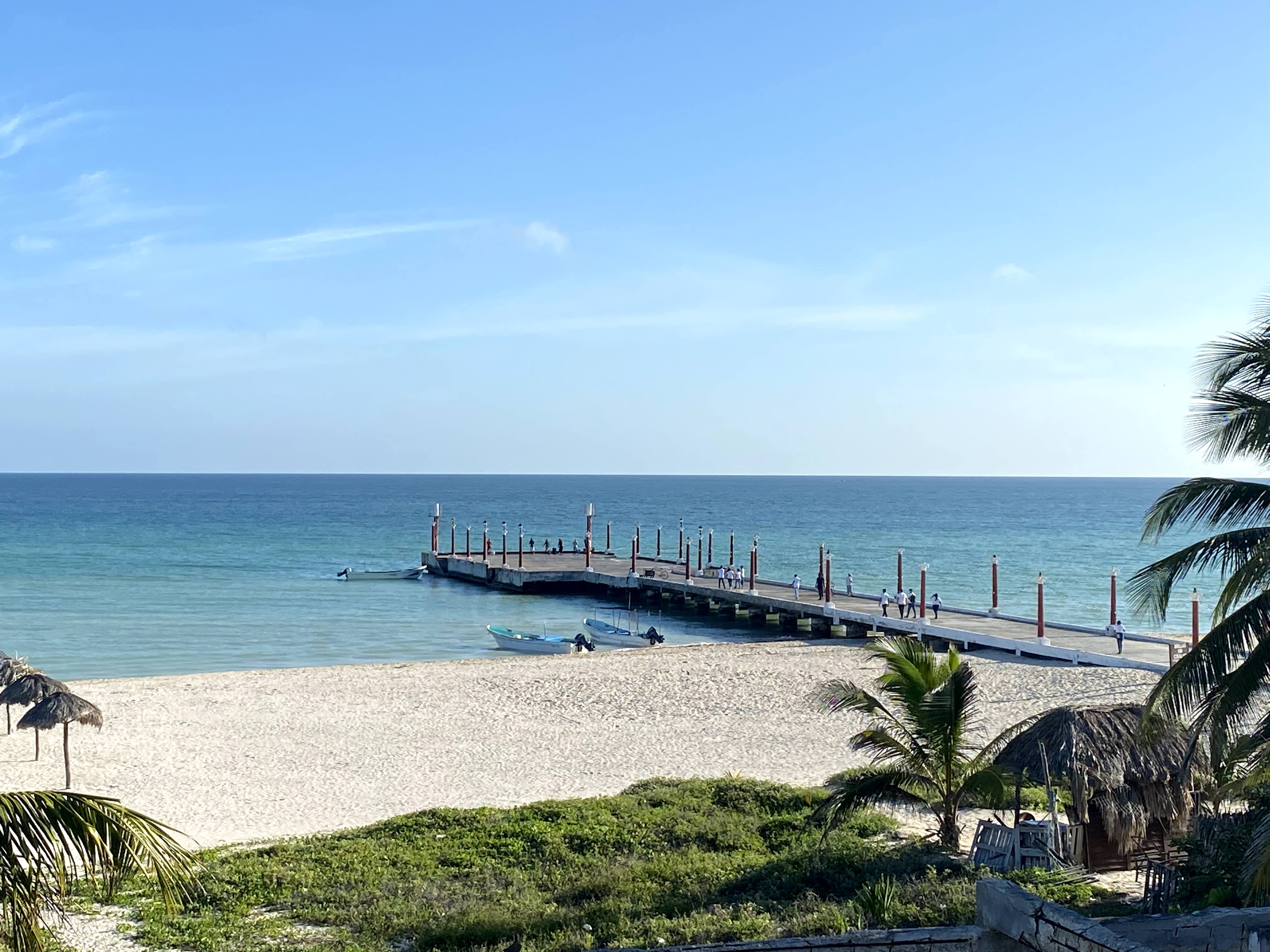Vista del paisaje de Sisal
