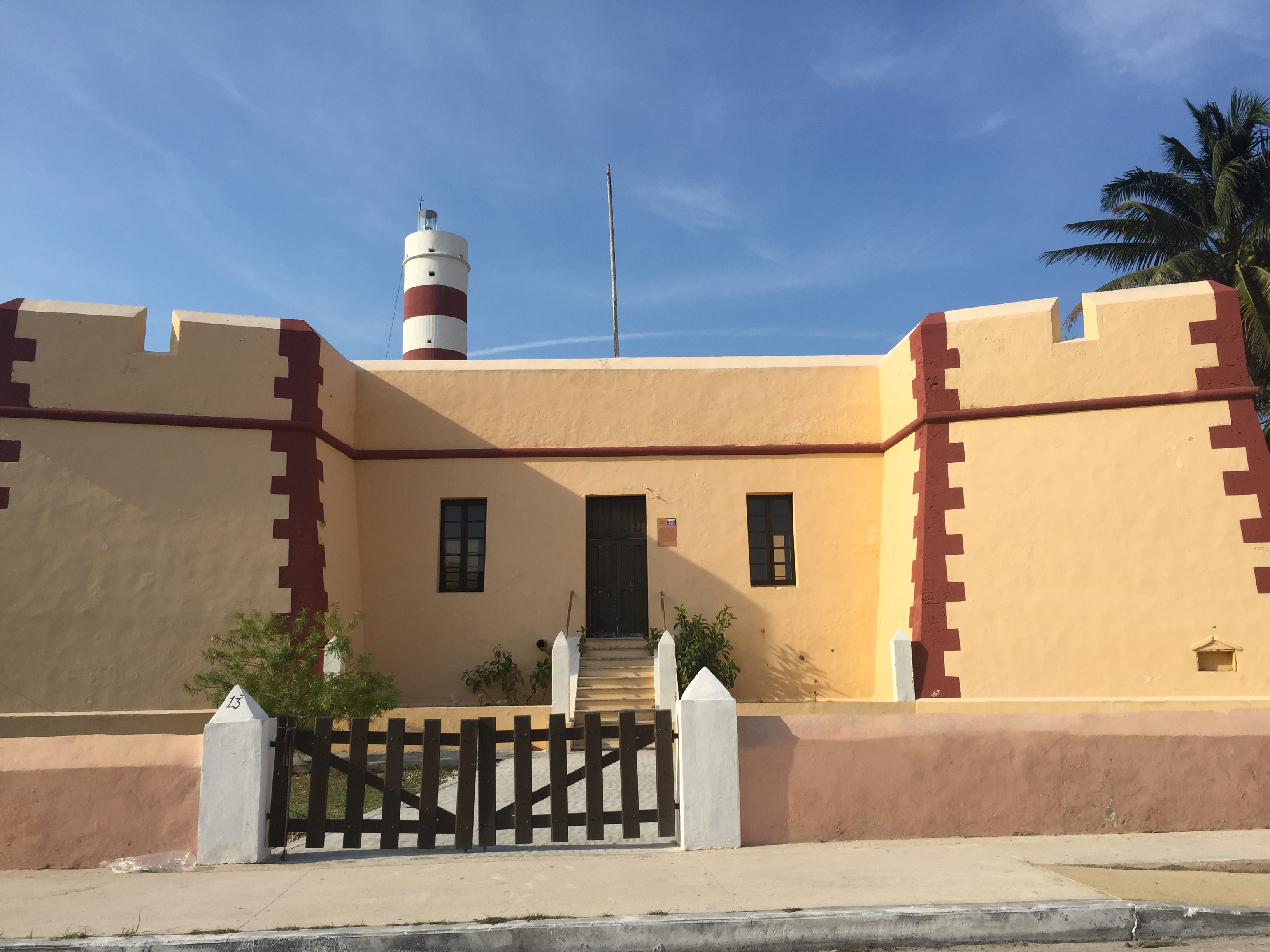 Fuerte de Santiago en Sisal